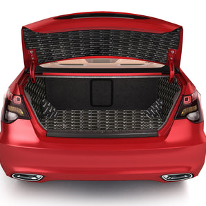 (2) MTX 3510-04S 10" 600w Shallow Mount Subwoofers+Sound Vibration Deadener Kit