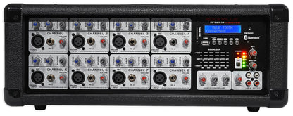 Rockville RPG2X15 BOX 1 15” 1400 Watts ABS molded DJ PA Passive Speaker+Mixer+Stand+(2) Microphones+Cables