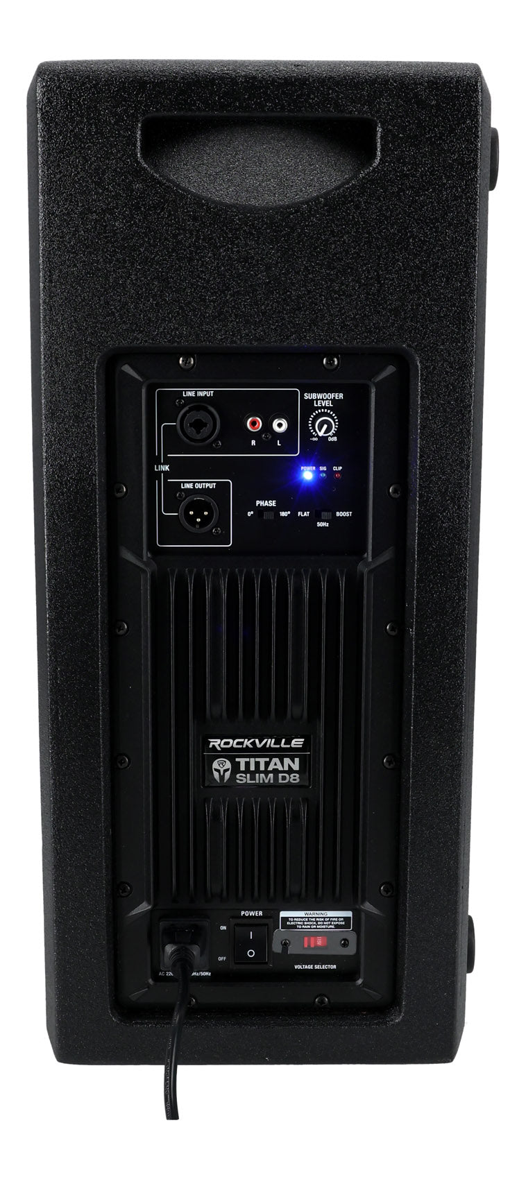 TITAN SLIM D8 Black