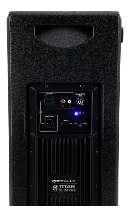 TITAN SLIM D8 Black