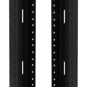 Rockville RAIL6U 6U Reversible Rack Rails With M5 Circle or Square Screw Holes