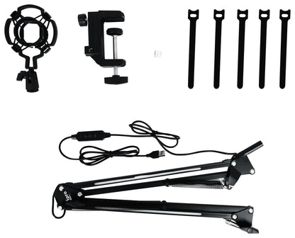 MKL2 Microphone Boom Arm Stand with Spider Mic Holder