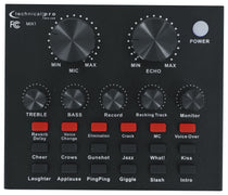 MIX1 Rechargeable Podcast Recording USB/Bluetooth Mixer