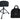Rockville RDS51 All Black Double Braced Drum Throne – 4" Memory Foam, Lockable Height