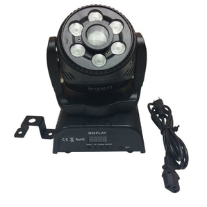 Mini LED Moving Head Stage Light DMX Controlled Spot Light DJ Party Light