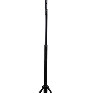 Rockville RLS4 11.5 Ft All-Metal Lighting T-Bar Stand w/Flat-Base Legs+Carry Bag