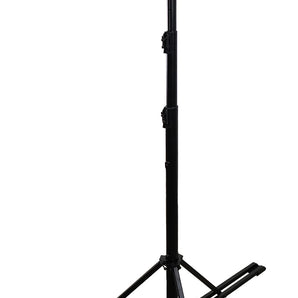 Rockville RLS2 10’ Lighting/Speaker Stand, Flat-Base Legs, Includes Travel Bag