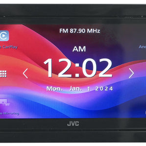 JVC KW-M695BW Car Monitor Wired/Wireless Android/Carplay Receiver+Backup Cam