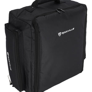 Rockville RLBP8 Padded BackPack For 8 Par Lights Bag with Dividers+Handle+Straps