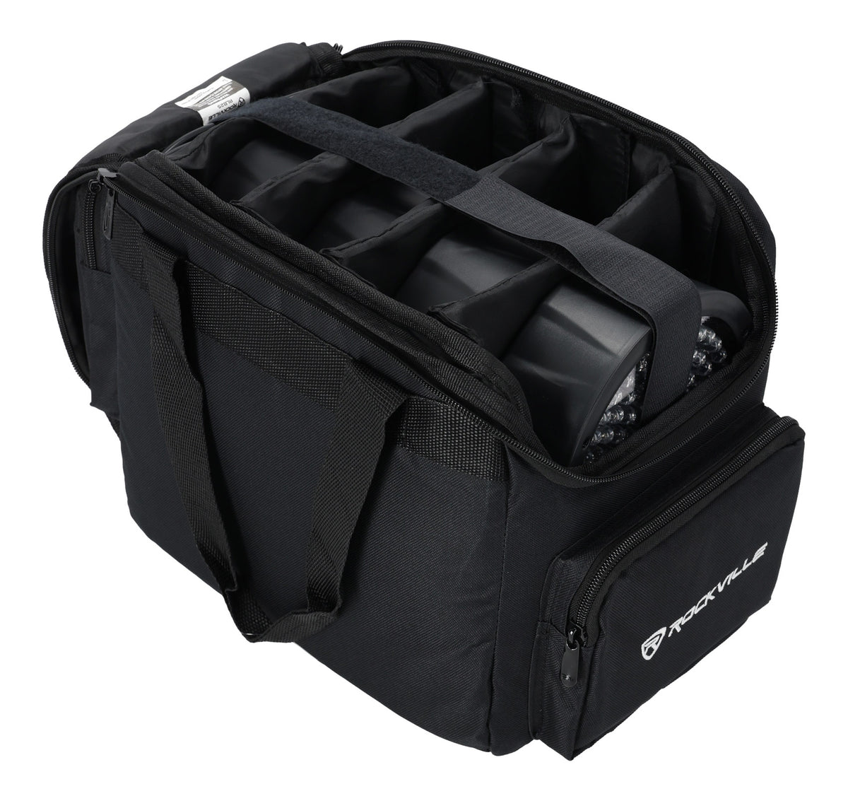 RockWedge LED White 3-Pack + RLB25 Lighting Bag Bundle