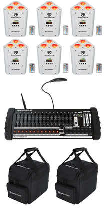 RF WEDGE White 6-Pack + ROCKFORCE W4 + RLB25