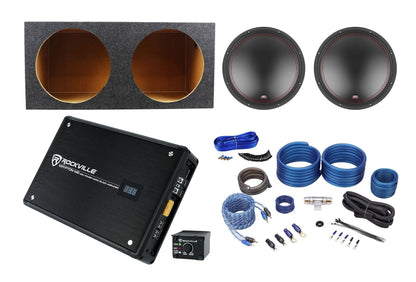 5515-44 Dual 15-Inch Subwoofer System with KRYPTON-M2 Amp and RD15 Enclosure