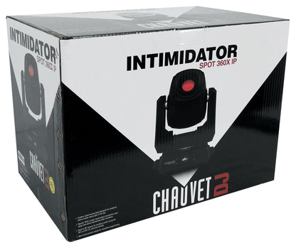 (2) Intimidator Spot 360X IP Moving Heads + RLT8 Truss Stand Bundle