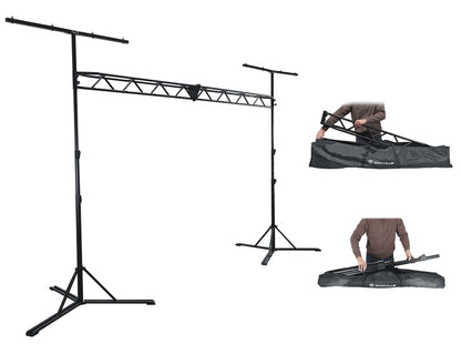 (2) Intimidator Spot 360X IP Moving Heads + RLT8 Truss Stand Bundle