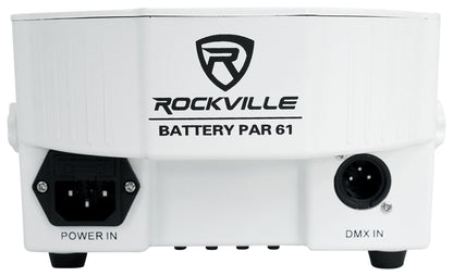 BATTERY PAR PACK 61 V2 WHITE