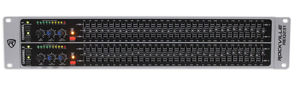 Rockville REQ231 Dual 31 Band 1/3 Octave Graphic Equalizer w/ Sub-Output!
