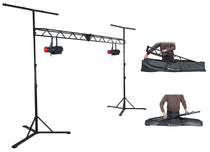 (2) ENCORE PROFILE PRO COLOR RGBWAL DMX Ellipsoidal Spotlights+Truss