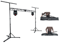 (2) Intimidator Spot 375ZX Moving Heads + RLT8 Truss Stand Bundle