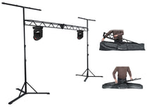 (2) Intimidator Spot 360X IP Moving Heads + RLT8 Truss Stand Bundle