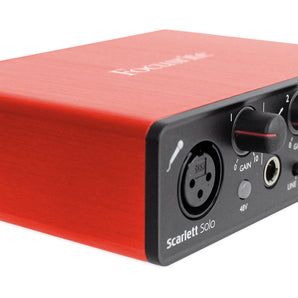 Studio Recording Podcast Podcasting Kit w/Scarlett Interface+Mic+Shield+Software