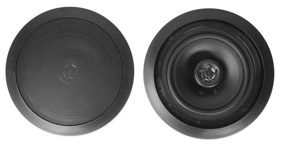 DV4000 4000W Home Theater DVD Receiver w/(4) 6.5" Black Ceiling Speakers