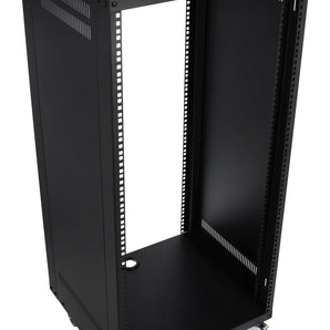 Rockville RR22U 22U Live Sound/Recording Studio Rack Case w/Wheels + Hardware