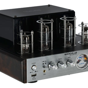 Rockville Blutube DK 70 Watt Bluetooth Tube Amplifier/Home Stereo Receiver