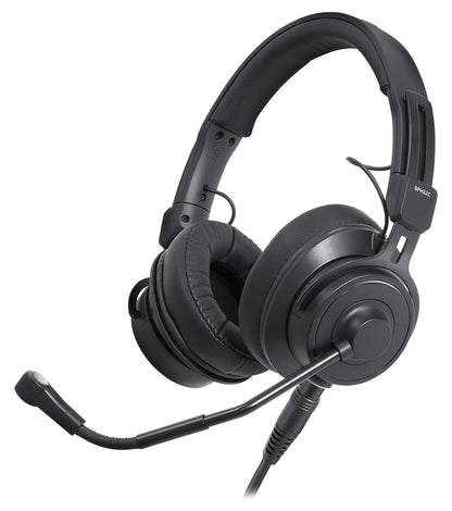 Audio-Technica BPHS2CA Broadcast Stereo Headset with Condenser Mic, 45mm Drivers