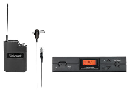 Audio-Technica ATW-2129CS Wireless System - Receiver, Transmitter & Lavalier Mic