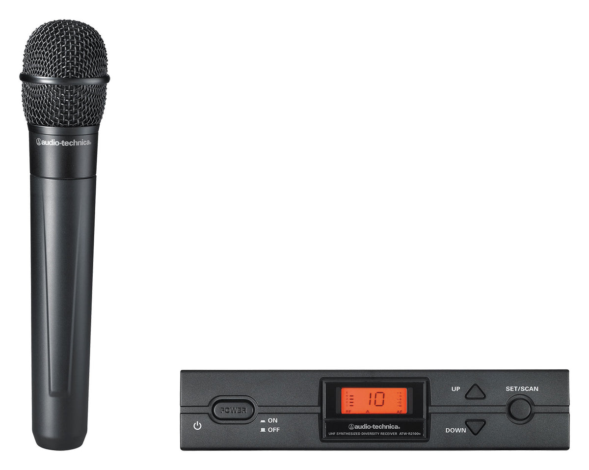 Audio-Technica ATW-2120CS Wireless Mic Handheld Microphone System S-Band - UHF