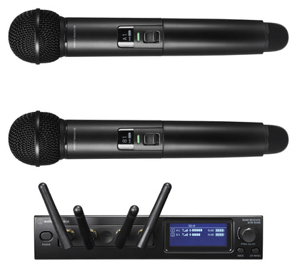Audio Technica ATW-1422 Wireless Digital Dual Handheld Microphone System