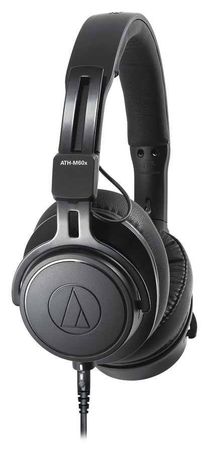 Audio-Technica ATH-M60XA Closed-Back On-Ear Headphones with Detachable Cables