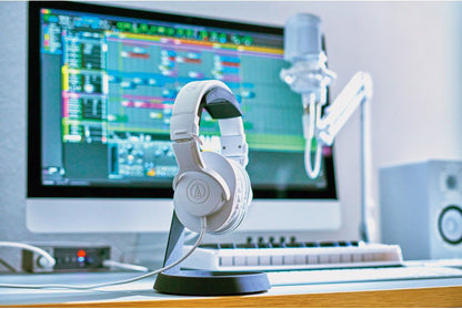 Audio-Technica ATH-M20XWH Professional Closed-Back Dynamic Monitor Headphones