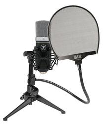 Mackie EM-91CU USB Recording Zoom Podcast Microphone Mic+Desk Stand+Pop Filter