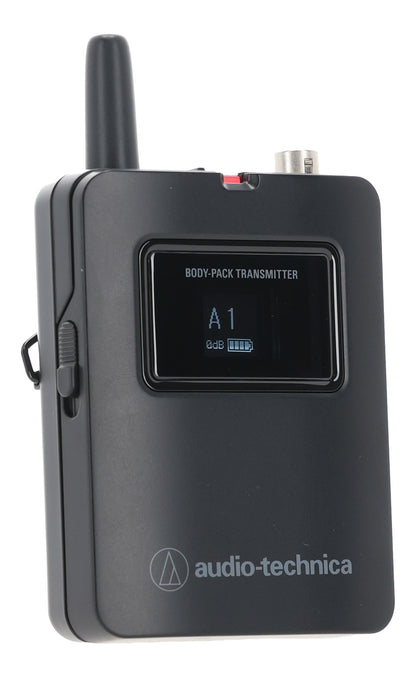 Audio Technica ATW-1423/L Wireless Microphone System Receiver+Handheld+Lav Mics