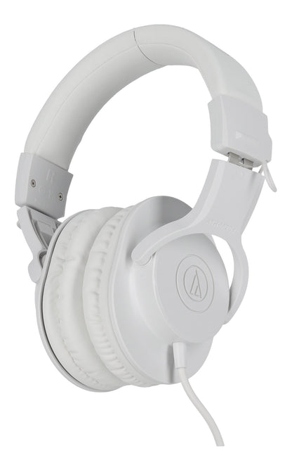 Audio-Technica ATH-M20XWH Professional Closed-Back Dynamic Monitor Headphones