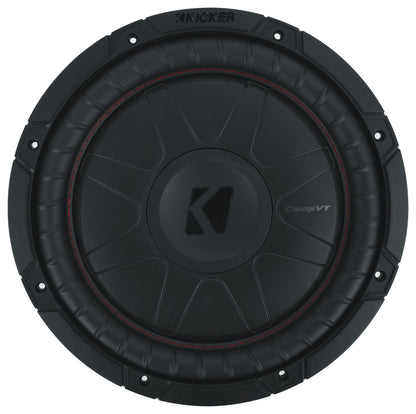 Kicker 52CVT124 CVT12 COMPVT 12" 900w Subwoofer 4-Ohm SVC Car Audio Sub CVT124