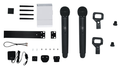 Audio Technica ATW-1422 Wireless Digital Dual Handheld Microphone System
