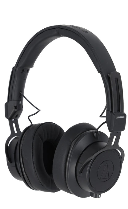 Audio-Technica ATH-M60XA Closed-Back On-Ear Headphones with Detachable Cables