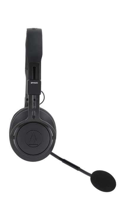 Audio-Technica BPHS2CA Broadcast Stereo Headset with Condenser Mic, 45mm Drivers