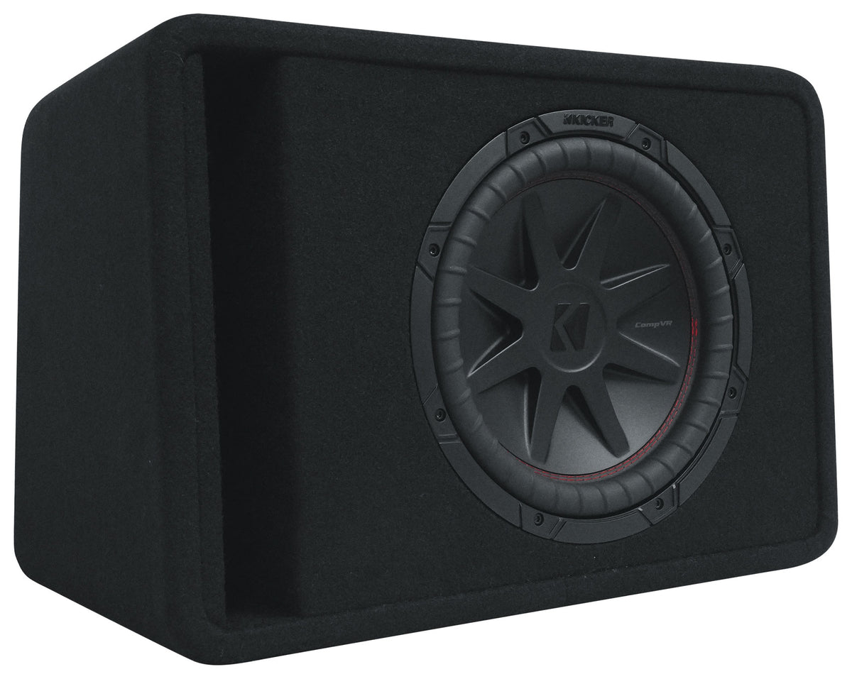 Kicker 52VCVR122 VCVR 12" Single Subwoofer in Vented Enclosure, 2-ohm VCVR122