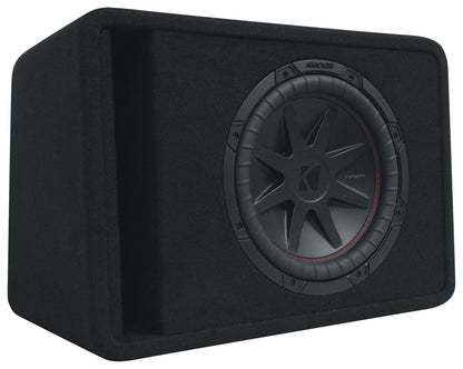 Kicker 52VCVR122 VCVR 12" Single Subwoofer in Vented Enclosure, 2-ohm VCVR122