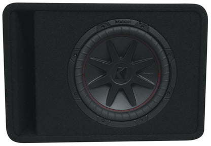 Kicker 52VCVR122 VCVR 12" Single Subwoofer in Vented Enclosure, 2-ohm VCVR122