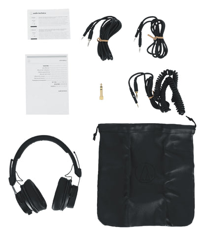 Audio-Technica ATH-M60XA Closed-Back On-Ear Headphones with Detachable Cables