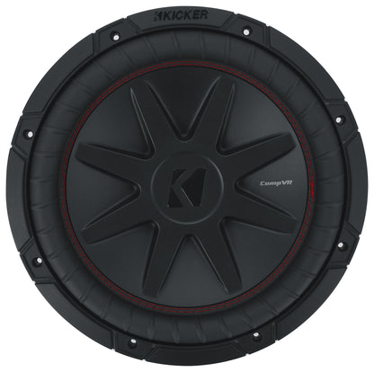 Kicker 52CVR124 CVR12 COMPVR 12" 900w Subwoofer 4-Ohm DVC Car Audio Sub CVR124