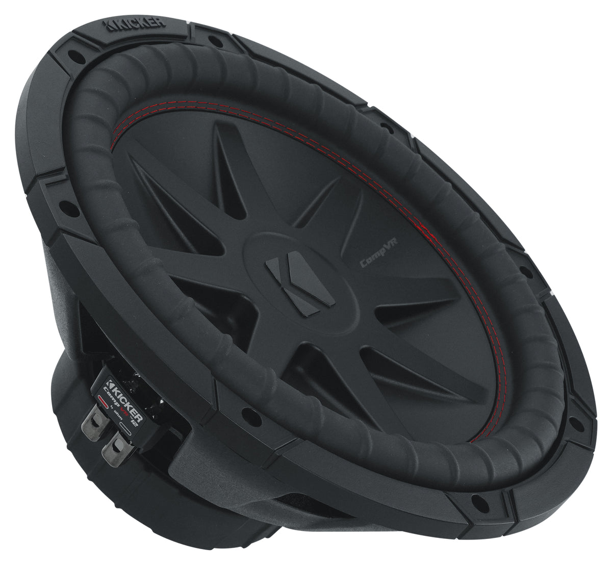 Kicker 52CVR124 CVR12 COMPVR 12" 900w Subwoofer 4-Ohm DVC Car Audio Sub CVR124