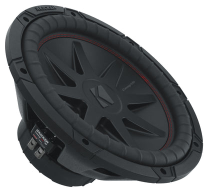Kicker 52CVR124 CVR12 COMPVR 12" 900w Subwoofer 4-Ohm DVC Car Audio Sub CVR124