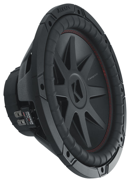 Kicker 52CVR124 CVR12 COMPVR 12" 900w Subwoofer 4-Ohm DVC Car Audio Sub CVR124