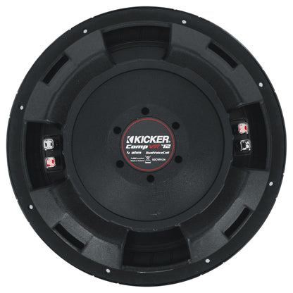 Kicker 52CVR124 CVR12 COMPVR 12" 900w Subwoofer 4-Ohm DVC Car Audio Sub CVR124