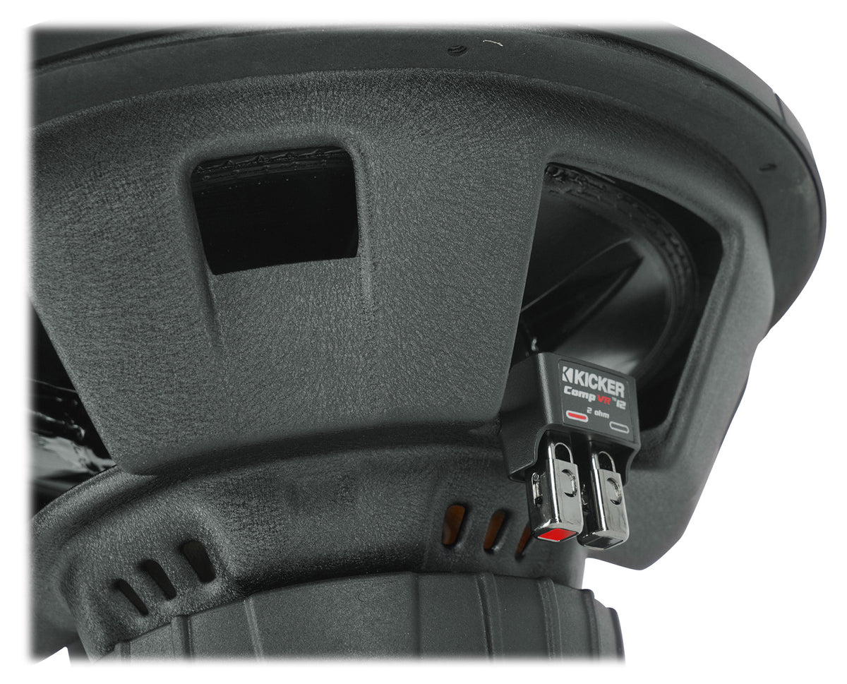 Kicker 52CVR122 CVR12 COMPVR 12" 900w Subwoofer 2-Ohm DVC Car Audio Sub CVR122